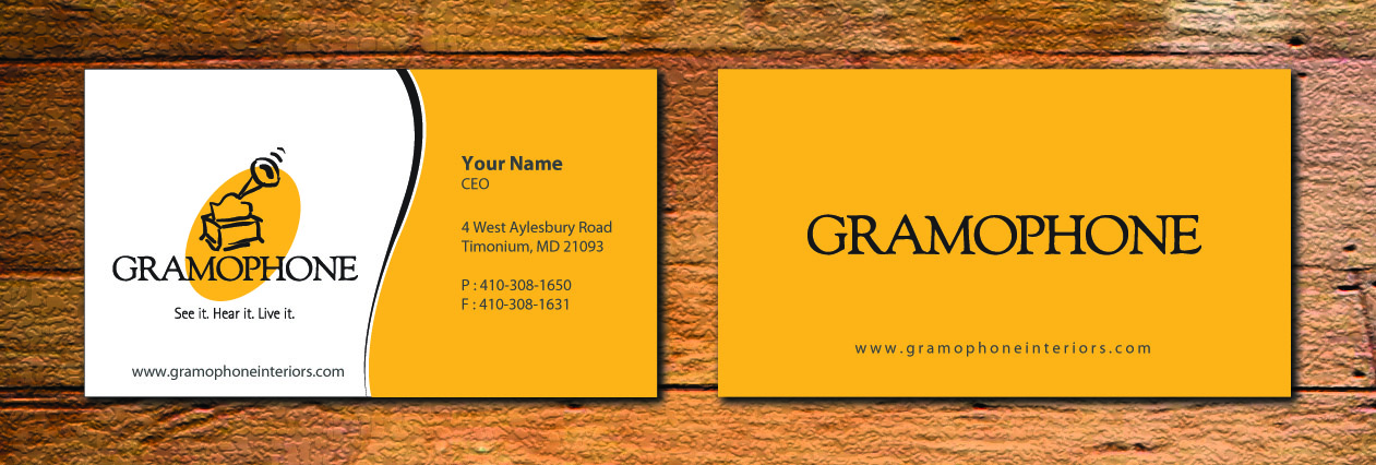 Stationery Design by Sbss for Gramophone | Design #673304