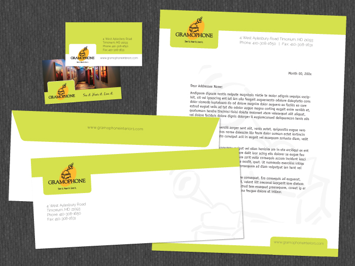 Stationery Design by 365 studio for Gramophone | Design #664611