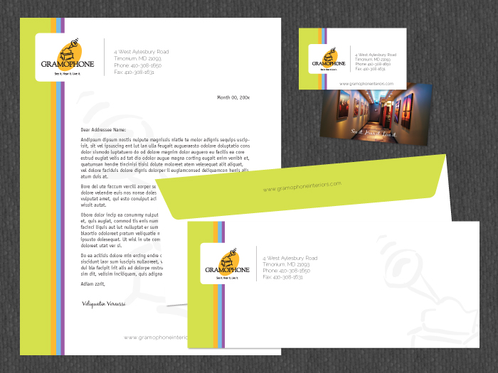 Stationery Design by 365 studio for Gramophone | Design #664614