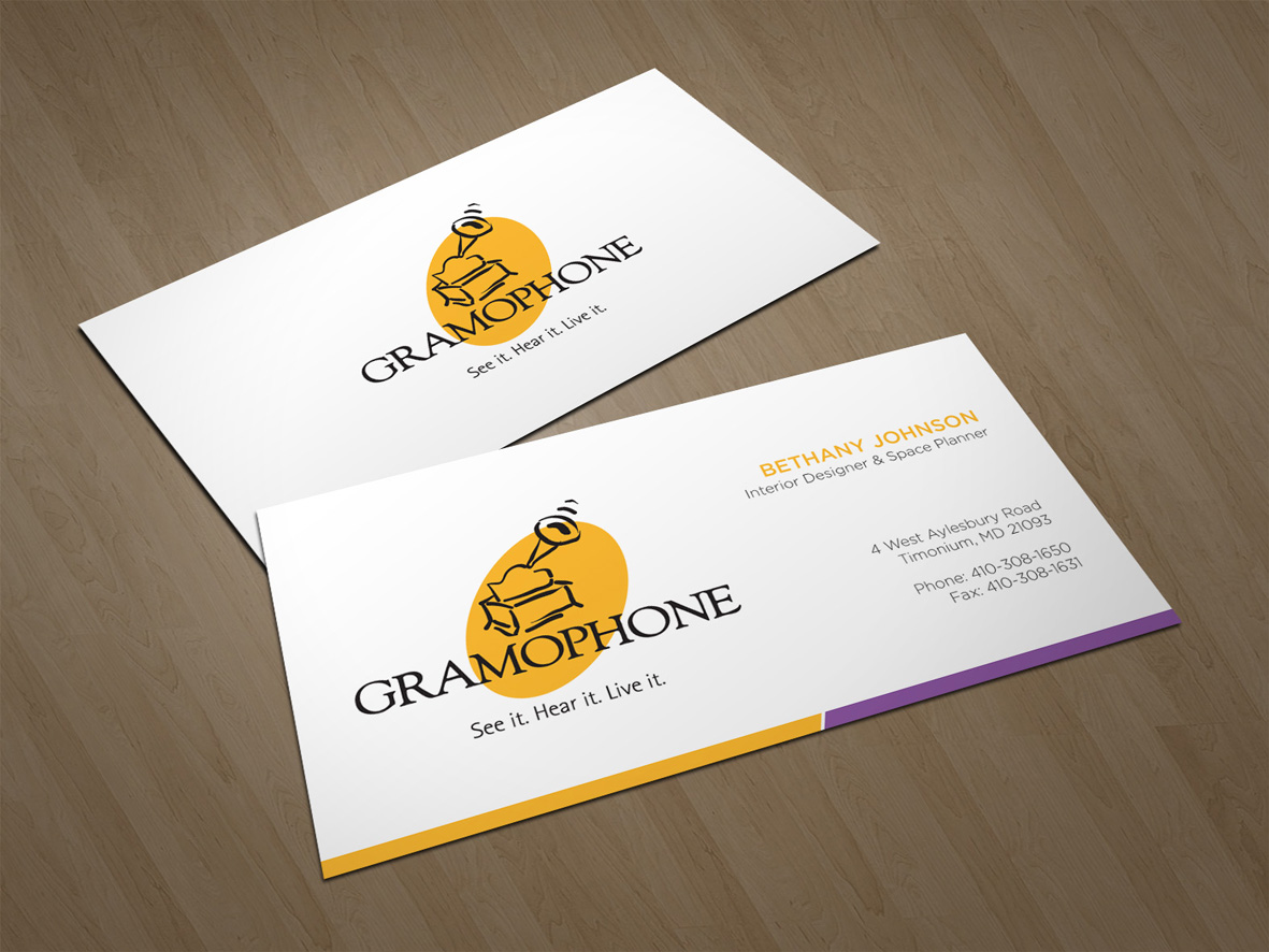 Design de Papeterie par kendhie pour Gramophone | Design #666393