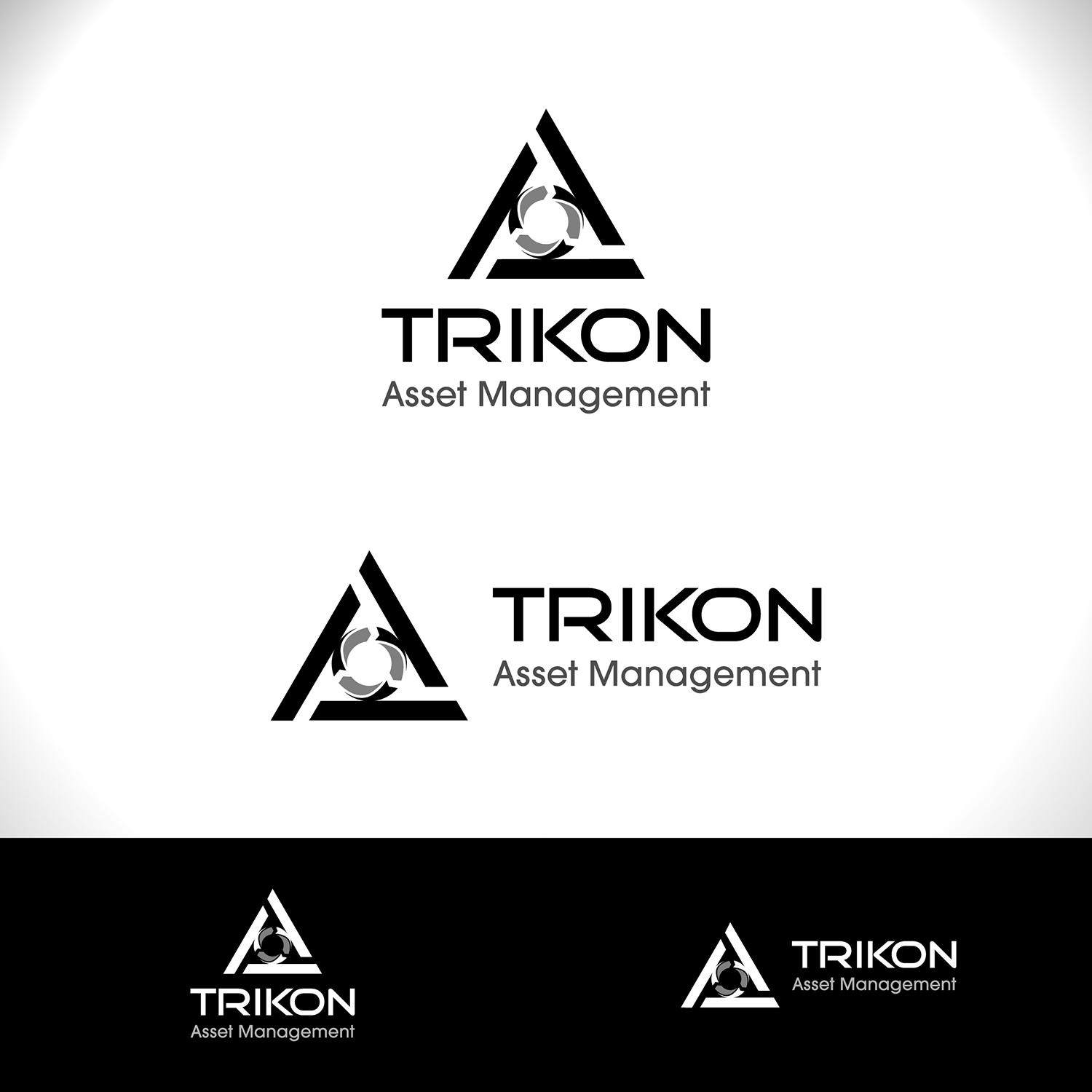 Diseño de Logo por MTu para Trikon Asset Management | Diseño #18069179