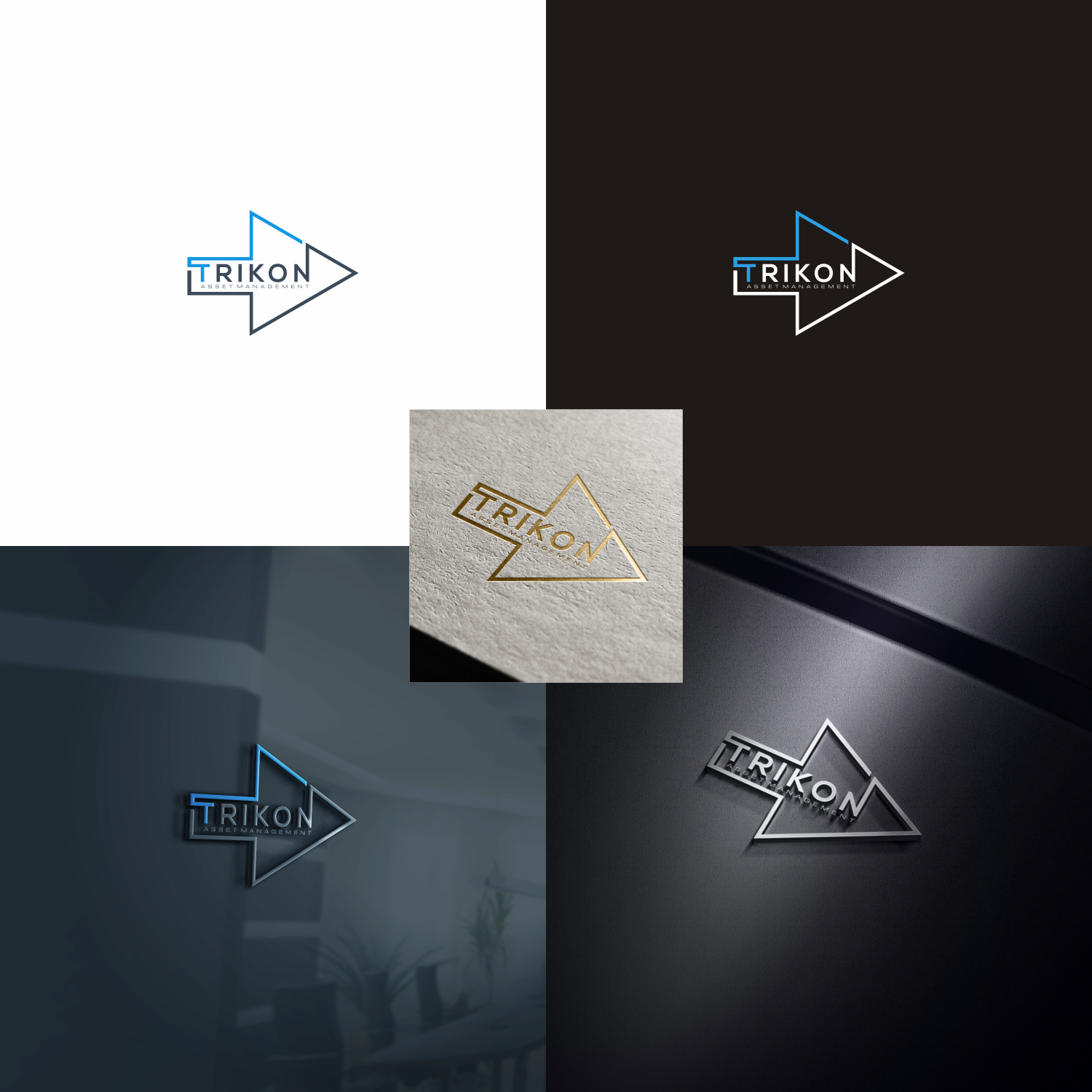 Logo-Design von Artgo für Trikon Asset Management | Design #18042274