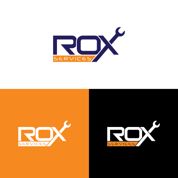 Logo Design by 3Guys for Rox Services LLC | Design #18042456