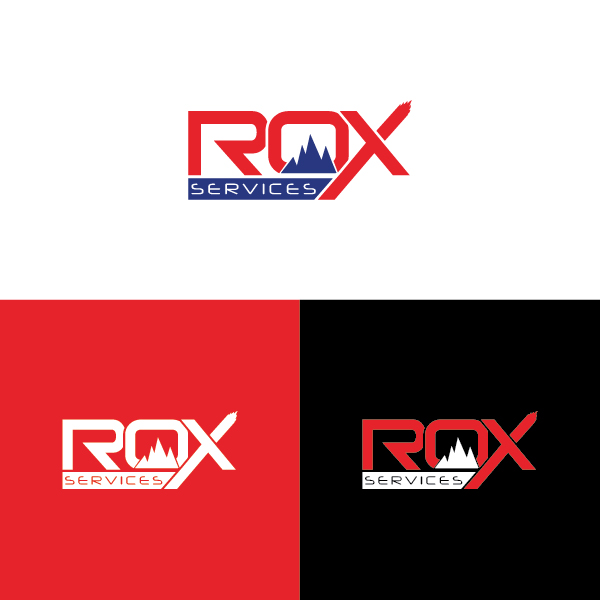 Logo Design by 3Guys for Rox Services LLC | Design #18066180