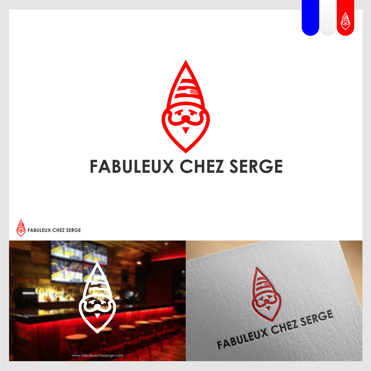 Logo Design by momo57 for Chez Serge | Design #18066107