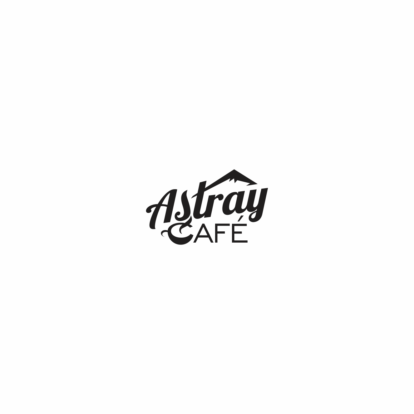 Logo Design by Arham Hidayat for Astray Café | Design #18066921