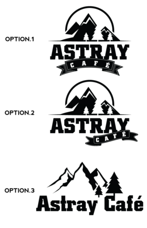 Logo Design by Impressive Solutions for Astray Café | Design: #18077009