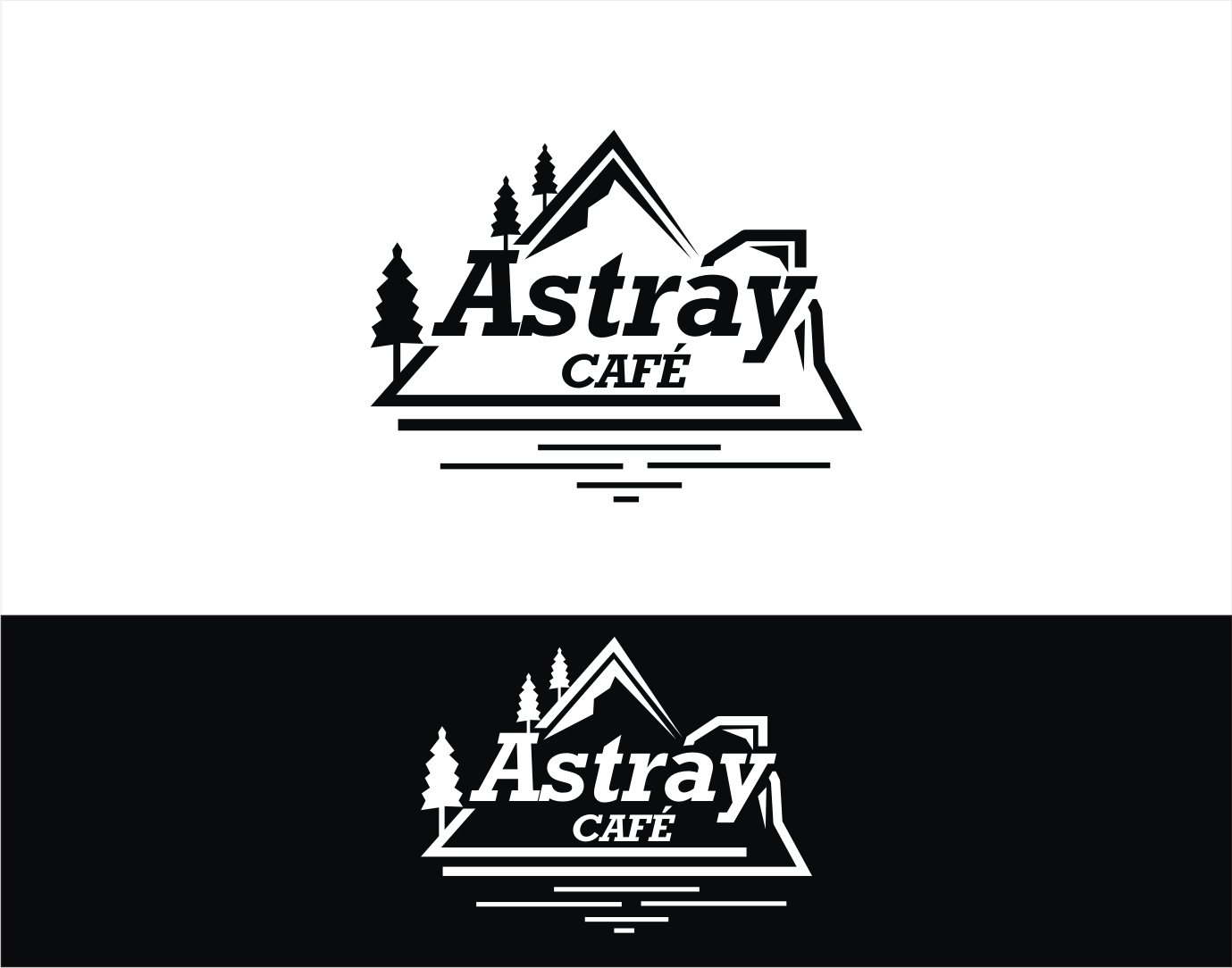Logo Design by Soul Light for Astray Café | Design #18046103