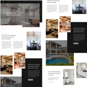 Interior Design/ New Construction interior finishes  | Web Design by DominicDesign