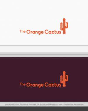 The Orange Cactus | Logo Design by AD-X