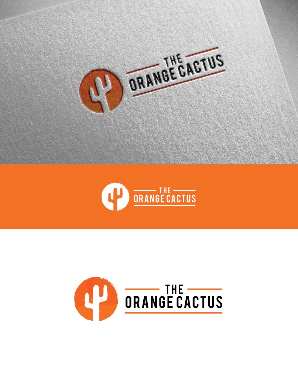 Logo Design by creativepix for The Orange Cactus | Design #18063078