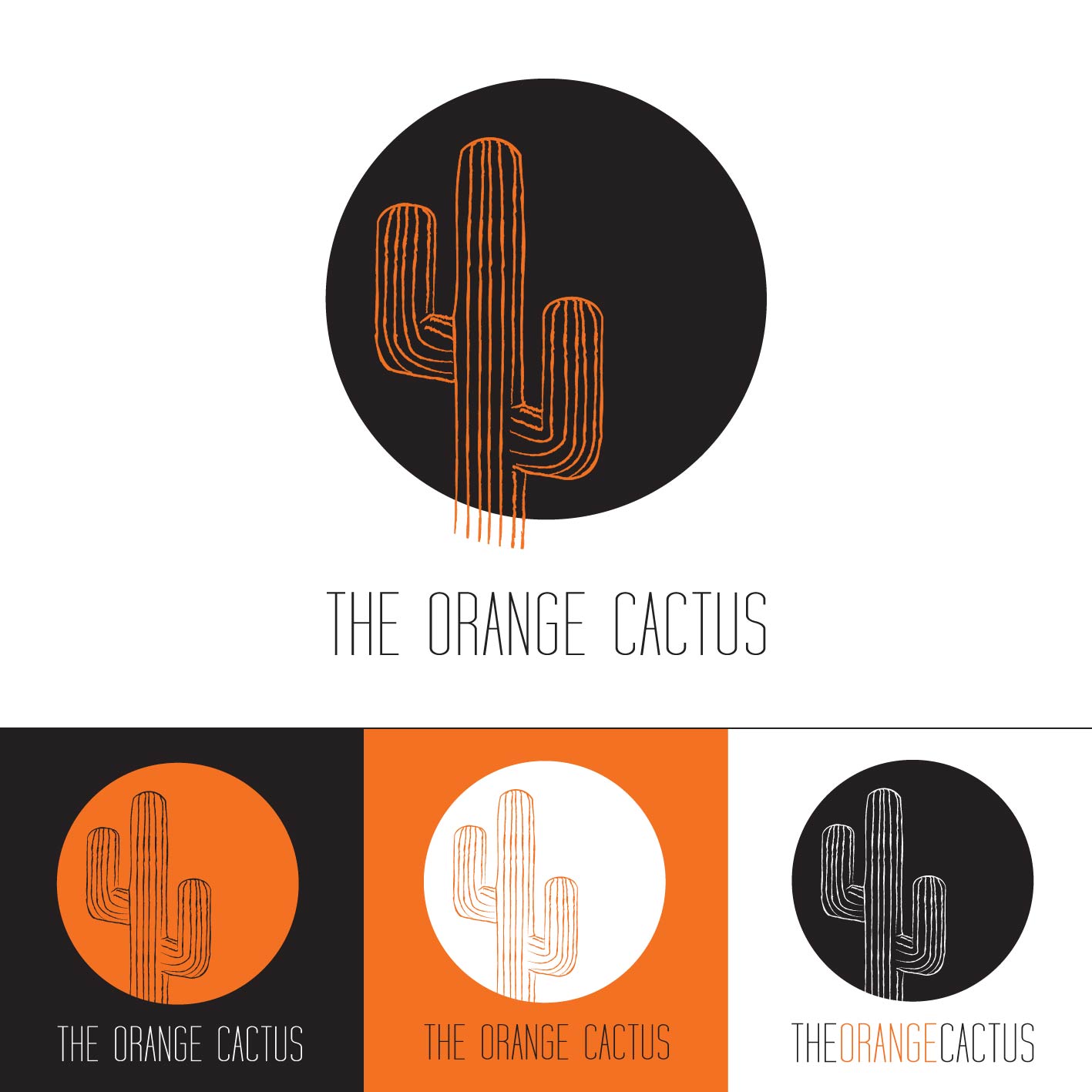 Logo Design by Dutch Girl Graphics for The Orange Cactus | Design #18058170