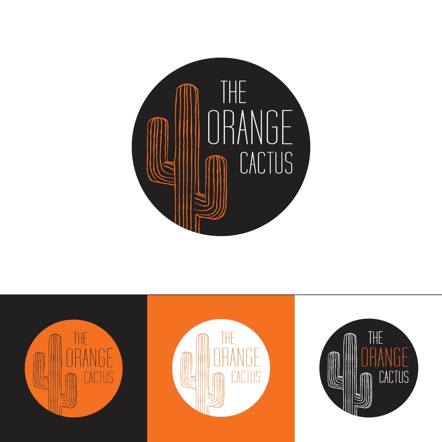 Logo Design by Dutch Girl Graphics for The Orange Cactus | Design #18089915