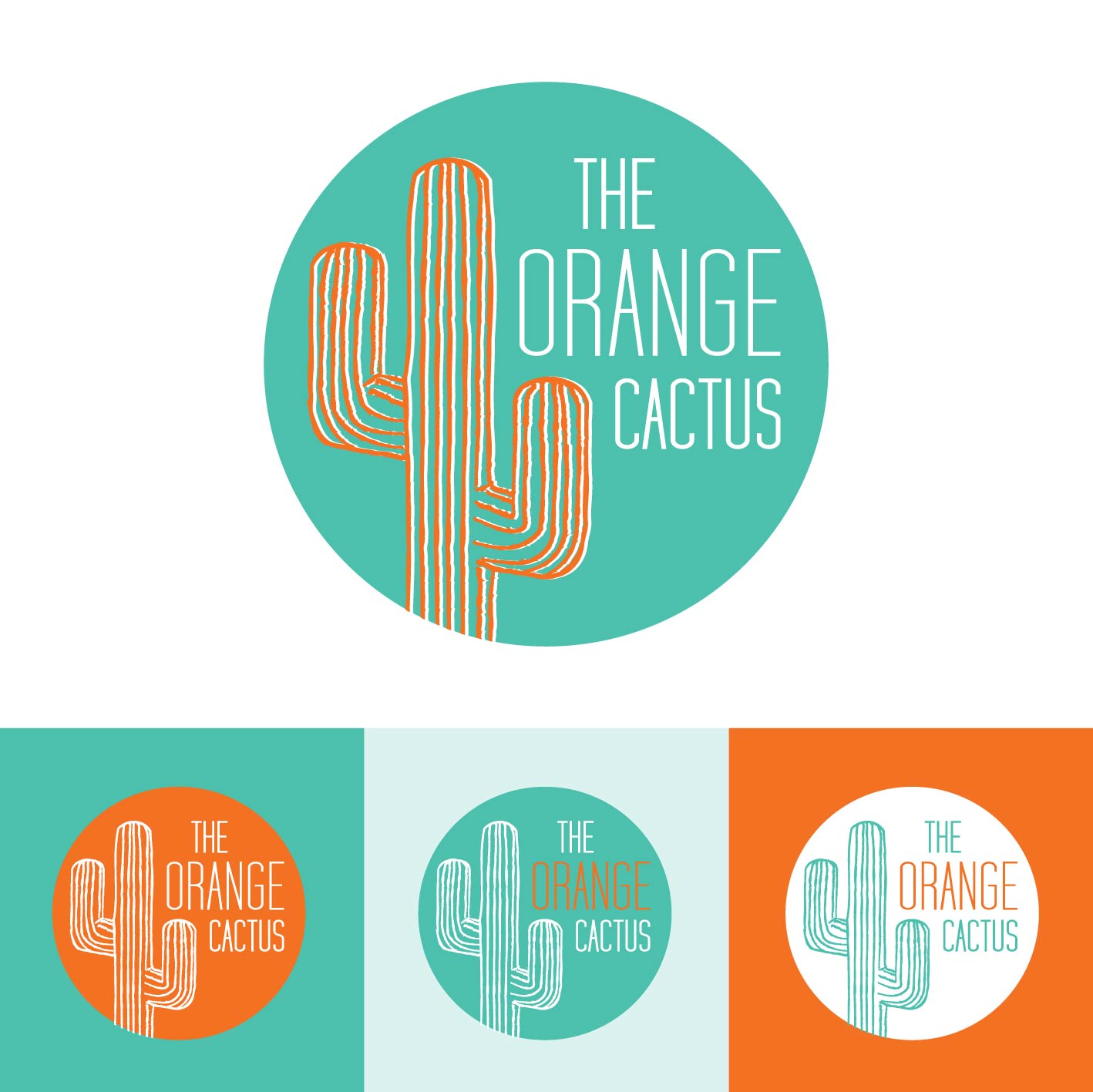 Logo Design by Dutch Girl Graphics for The Orange Cactus | Design #18096362