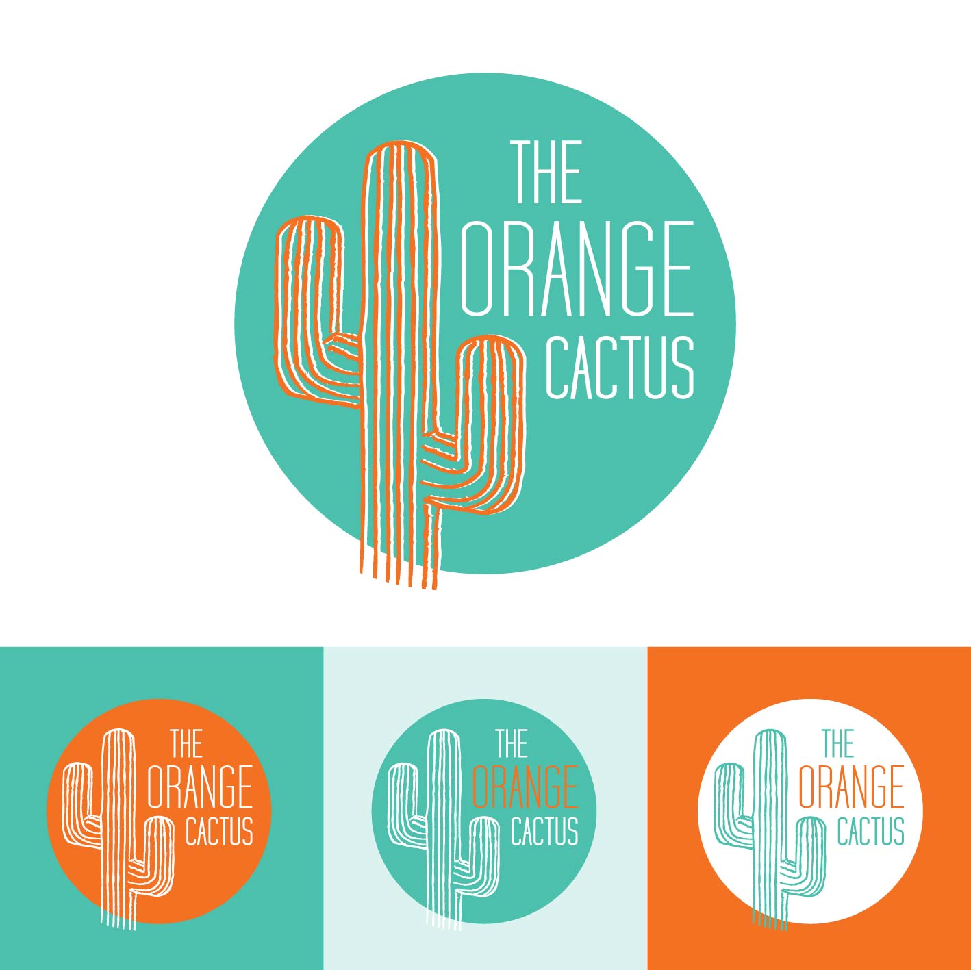 Logo Design by Dutch Girl Graphics for The Orange Cactus | Design: #18096363