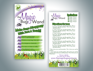 Easy Design Packaging for an environmentally friendly Insect Catcher | Diseño de Empaque por Lezette_G