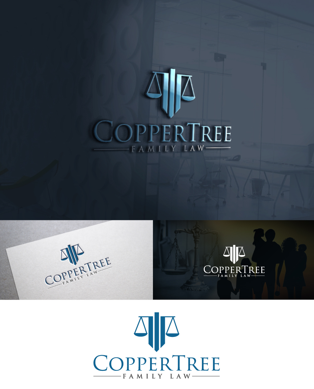 Logo Design by h27 for CopperTree Family Law | Design #18180809