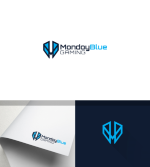 Monday Blue Gaming | Diseño de Logo por JohnM.