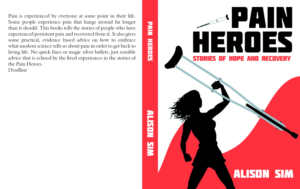 Pain Heroes book  | Book Cover Design by Estratosphera