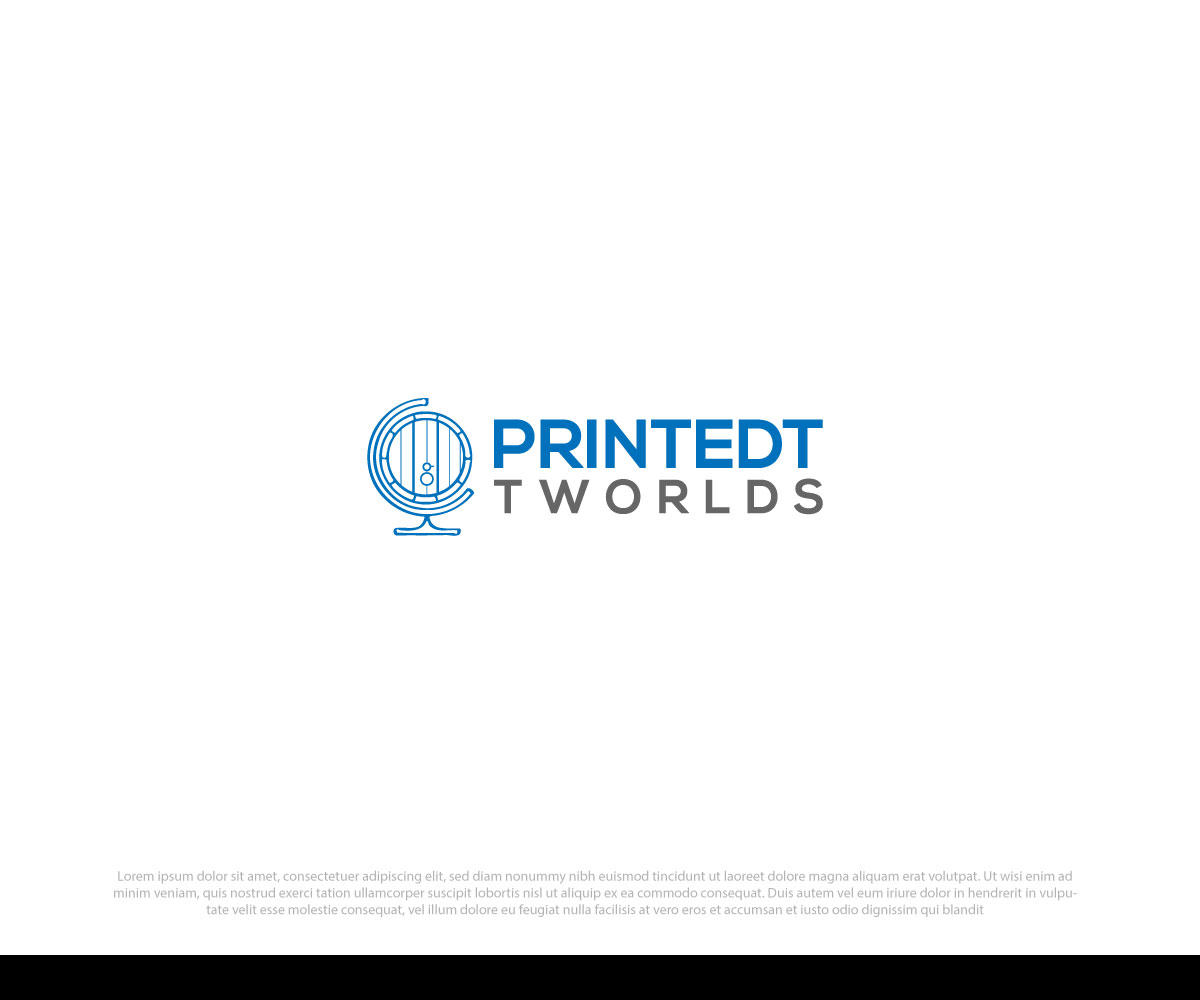 Logo Design by S Creation for Printed Worlds PTY LTD | Design #18170646