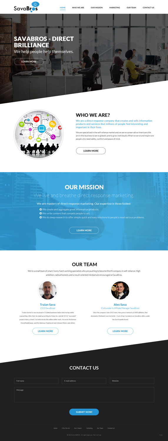 Diseño Web por pb para Direct Response SRL VAT no: RO31193220 | Diseño #18052166
