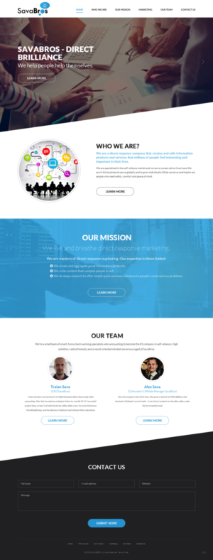 Diseño Web por pb para Direct Response SRL VAT no: RO31193220 | Diseño: #18052168