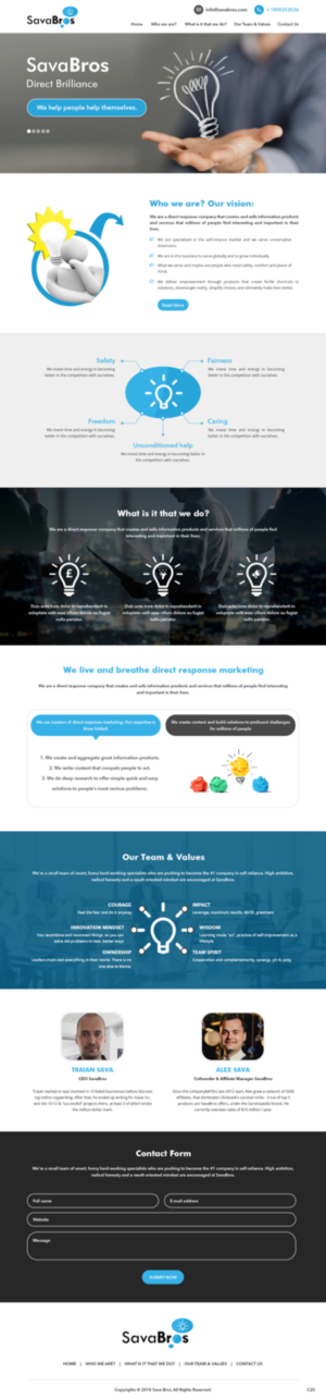 Diseño Web por pb para Direct Response SRL VAT no: RO31193220 | Diseño: #18052170