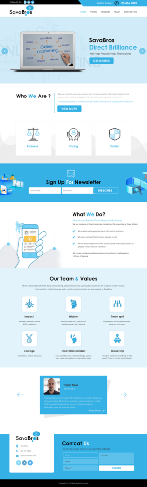Diseño Web por rightway para Direct Response SRL VAT no: RO31193220 | Diseño: #18053153