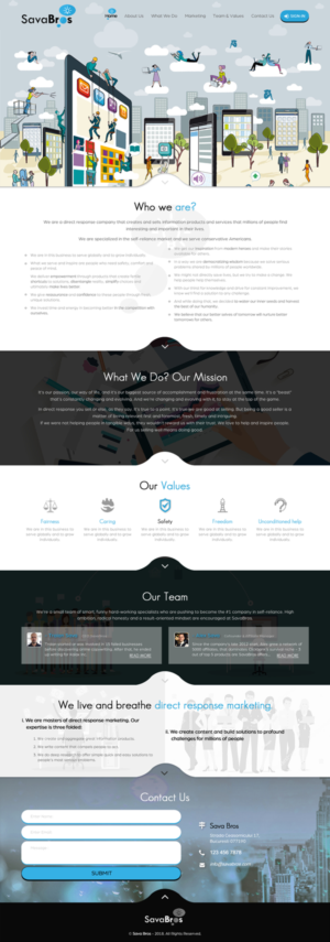 Diseño Web por rightway para Direct Response SRL VAT no: RO31193220 | Diseño: #18053155