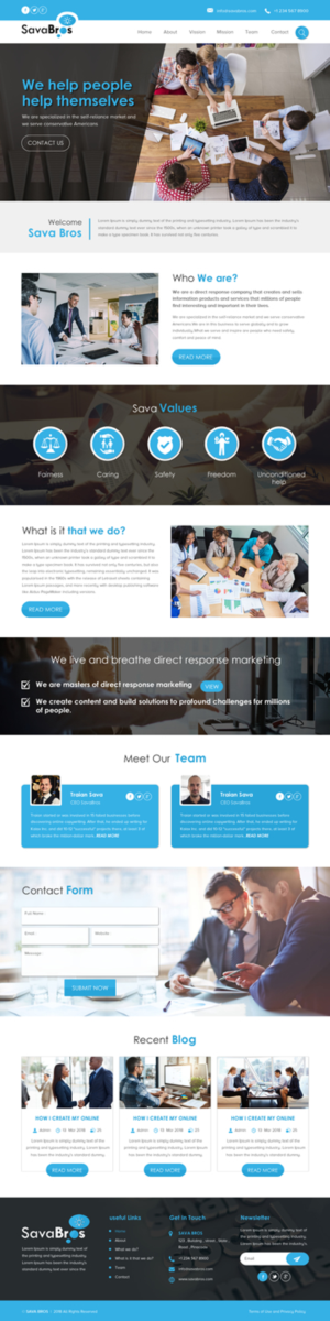 Diseño Web por rightway para Direct Response SRL VAT no: RO31193220 | Diseño: #18053163