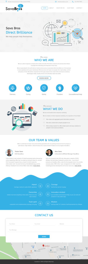 Diseño Web por rightway para Direct Response SRL VAT no: RO31193220 | Diseño: #18053165
