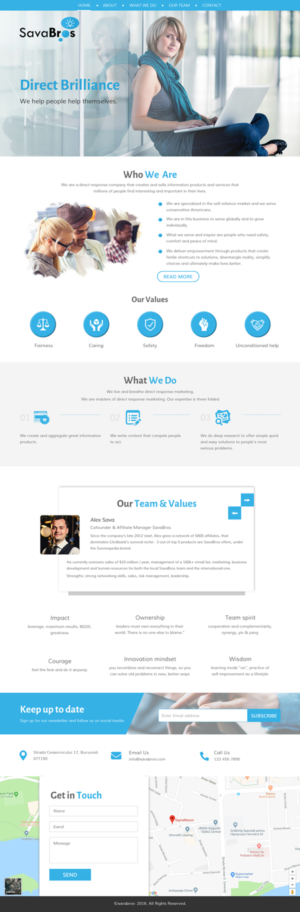 Diseño Web por rightway para Direct Response SRL VAT no: RO31193220 | Diseño: #18053168