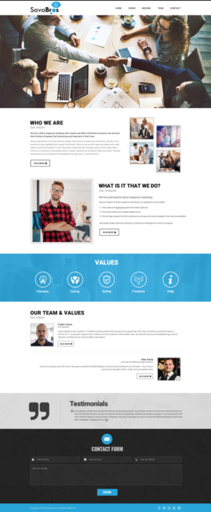 Web Design par Dream Logo Design pour Direct Response SRL VAT no: RO31193220 | Design #18057152