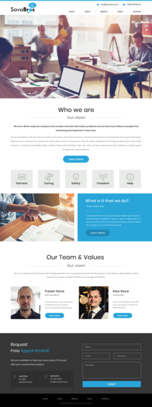 Diseño Web por Dream Logo Design para Direct Response SRL VAT no: RO31193220 | Diseño: #18057153