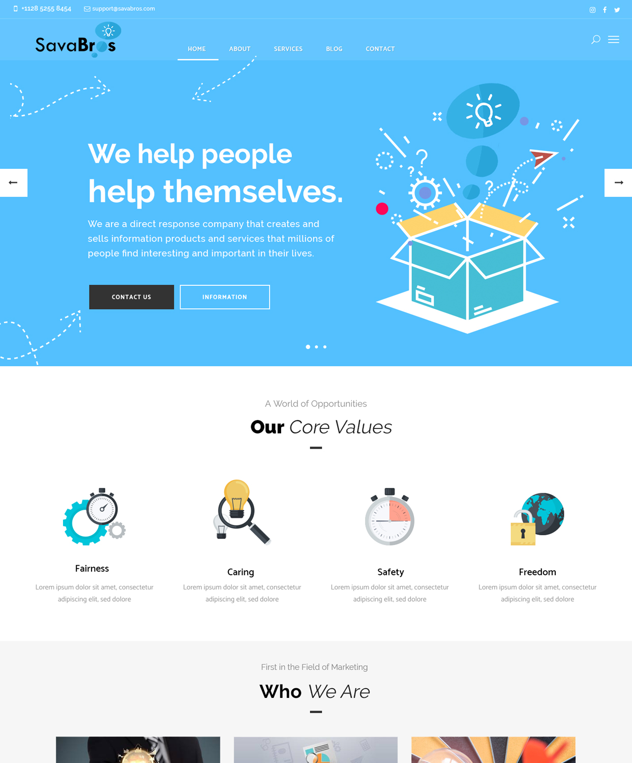 Web Design by vedverma1984 for Direct Response SRL VAT no: RO31193220 | Design #18138018