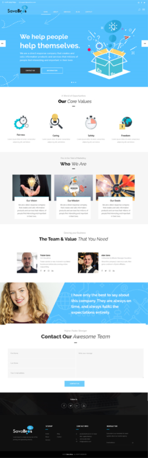 Web Design par vedverma1984 pour Direct Response SRL VAT no: RO31193220 | Design #18138319