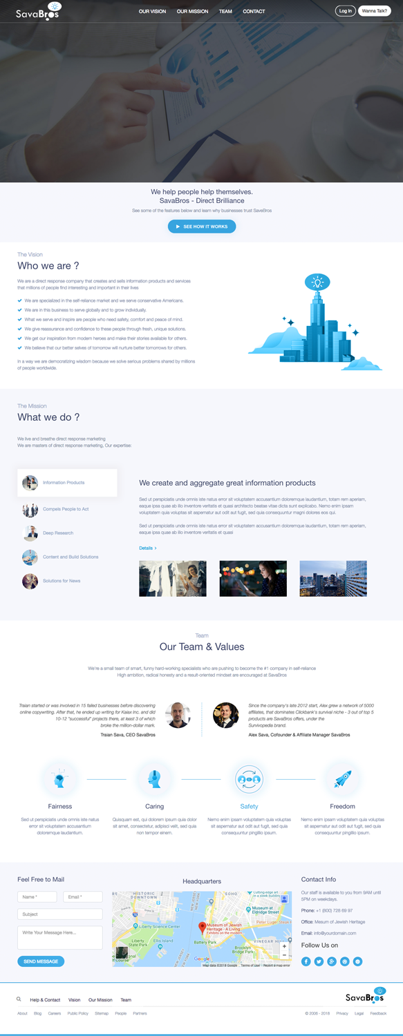 Web Design by cCopilot for Direct Response SRL VAT no: RO31193220 | Design #18054073