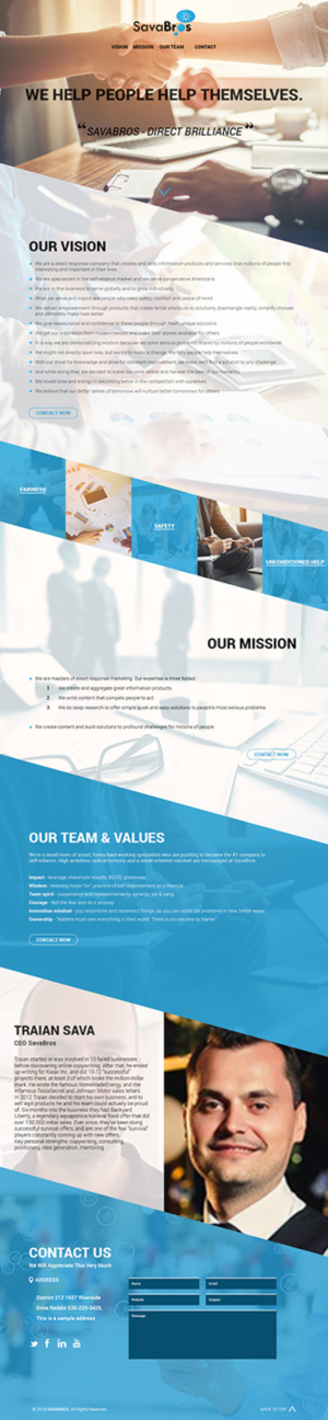 Diseño Web por RichardReyes para Direct Response SRL VAT no: RO31193220 | Diseño: #18108117