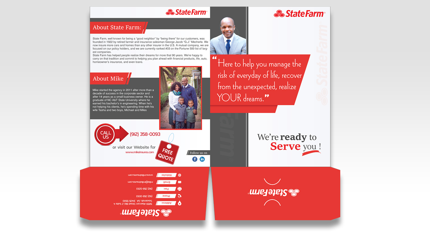 Graphic Design by Rickyy for State Farm | Design #18171154