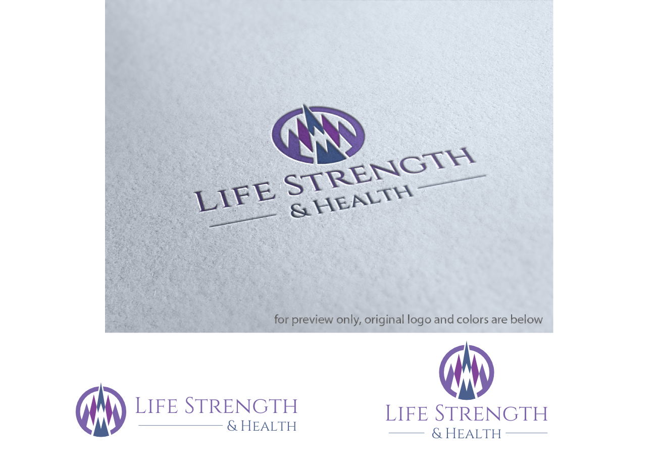 Logo Design by Gita. for Life Strength & Health | Design #18076492