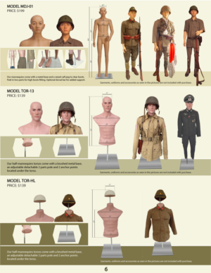 update existing design for military mannequins catalog | Diseño de Flyer por HamzaMalik