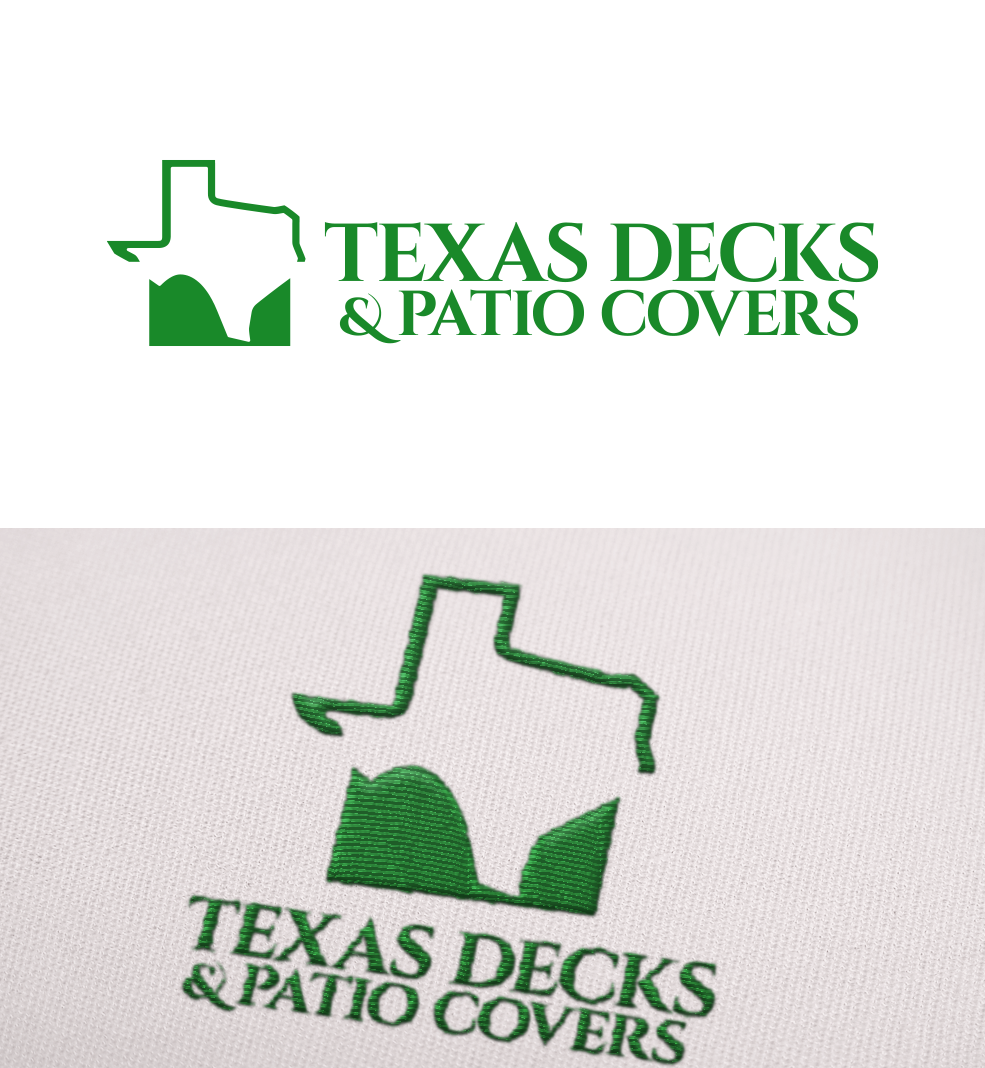 Logo Design by trufya for Texas Decks and Patio Covers | Design #18140265