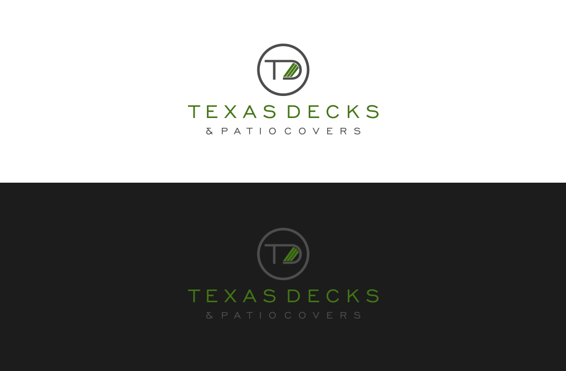Logo Design by GLDesigns for Texas Decks and Patio Covers | Design #18050182