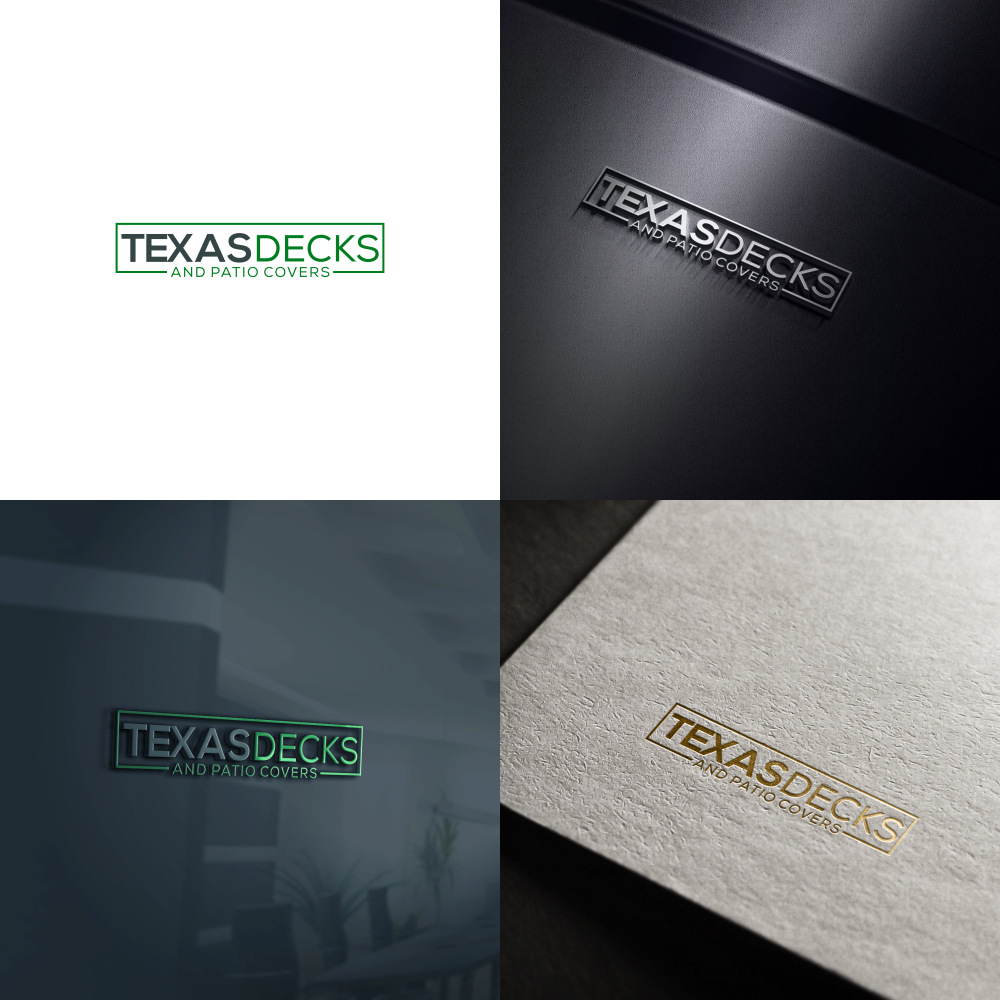Logo-Design von Artgo für Texas Decks and Patio Covers | Design #18046726
