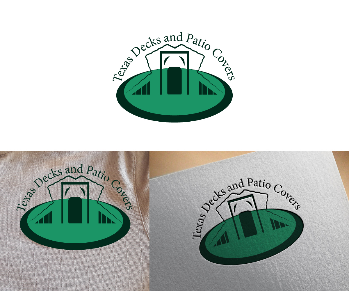 Logo Design by eMARK for Texas Decks and Patio Covers | Design #18108496