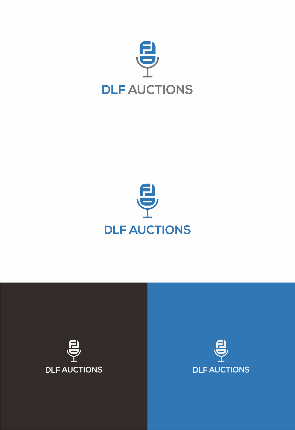 Logo Design by cihuuuuuu 2 for DLF Auctions | Design #18068584