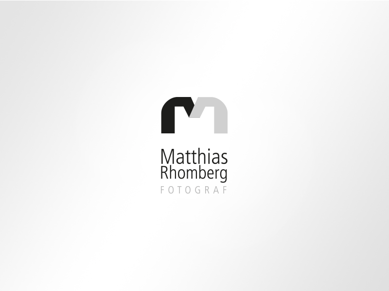 Logo-Design von Enzzok für Matthias Rhomberg . fotograf | Design #2776537