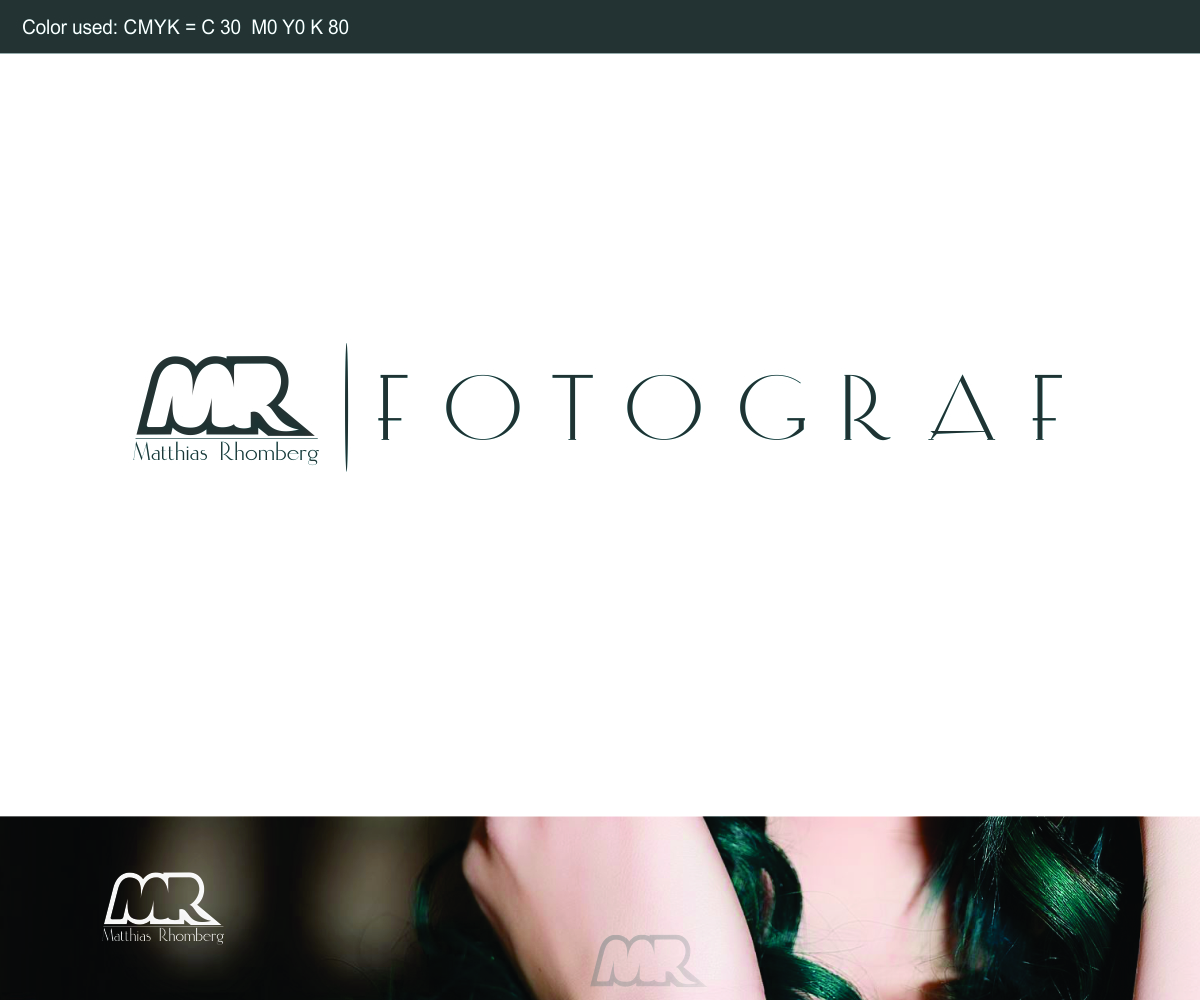 Logo-Design von Farid Gharwal für Matthias Rhomberg . fotograf | Design #2793686