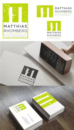 Logo Design by Cherry Pop Design for Matthias Rhomberg . fotograf | Design #2782996