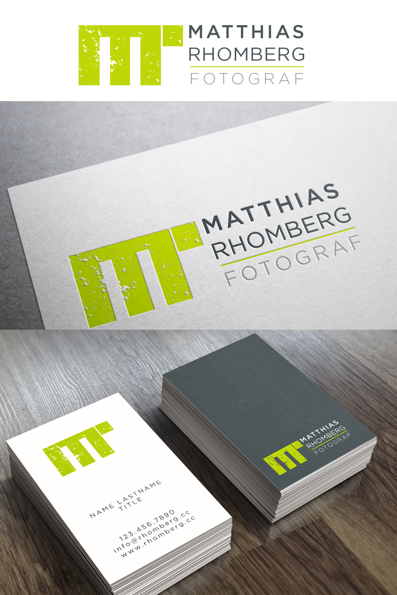 Design de Logo par Cherry Pop Design pour Matthias Rhomberg . fotograf | Design #2784707